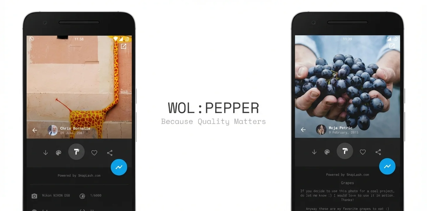 WollPepper - The wallpaper App